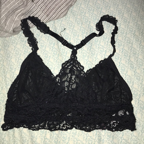 Black lace bralette - Picture 2 of 2
